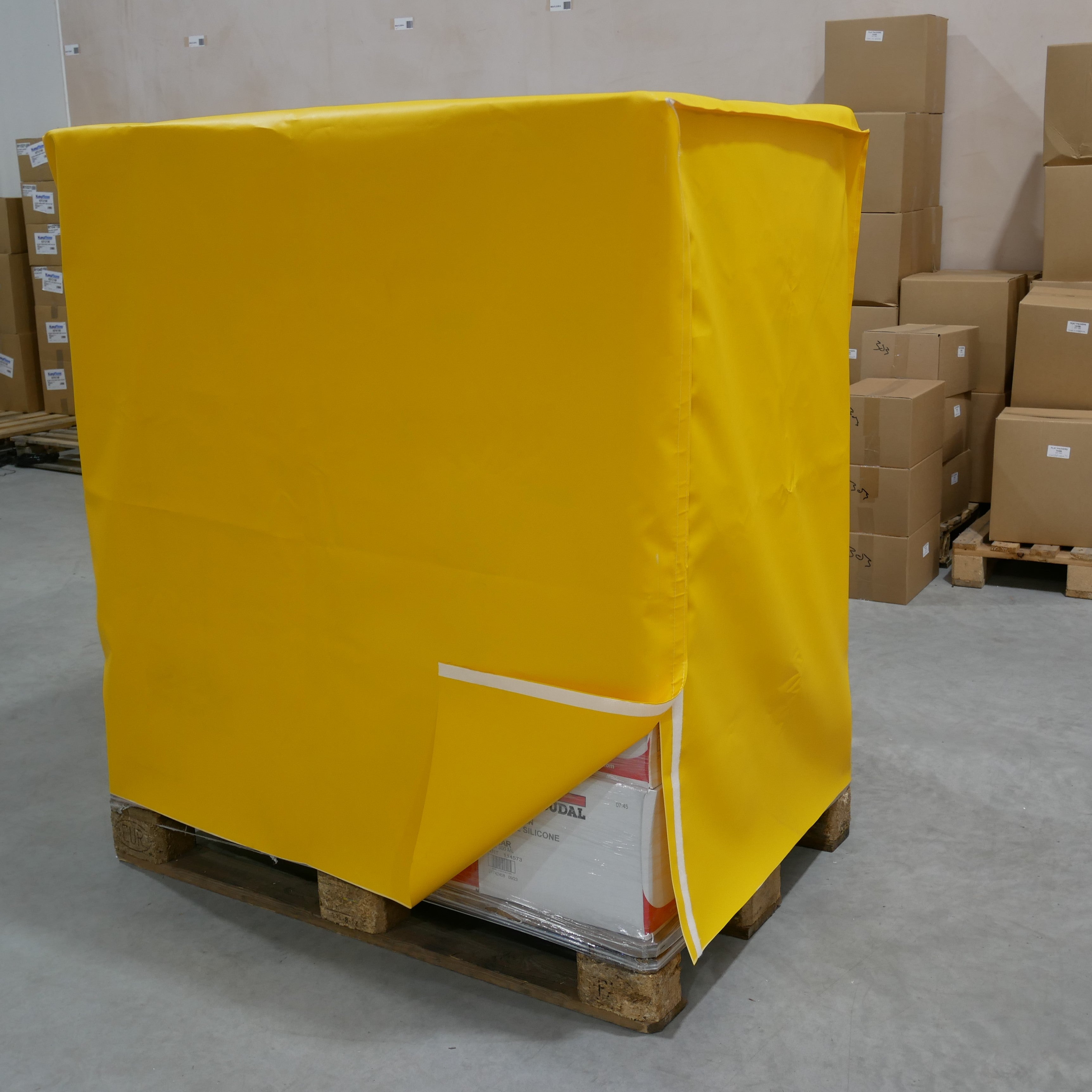 Palband Pallet Covers - Heavy Duty PVC Material To Suit UK Pallets