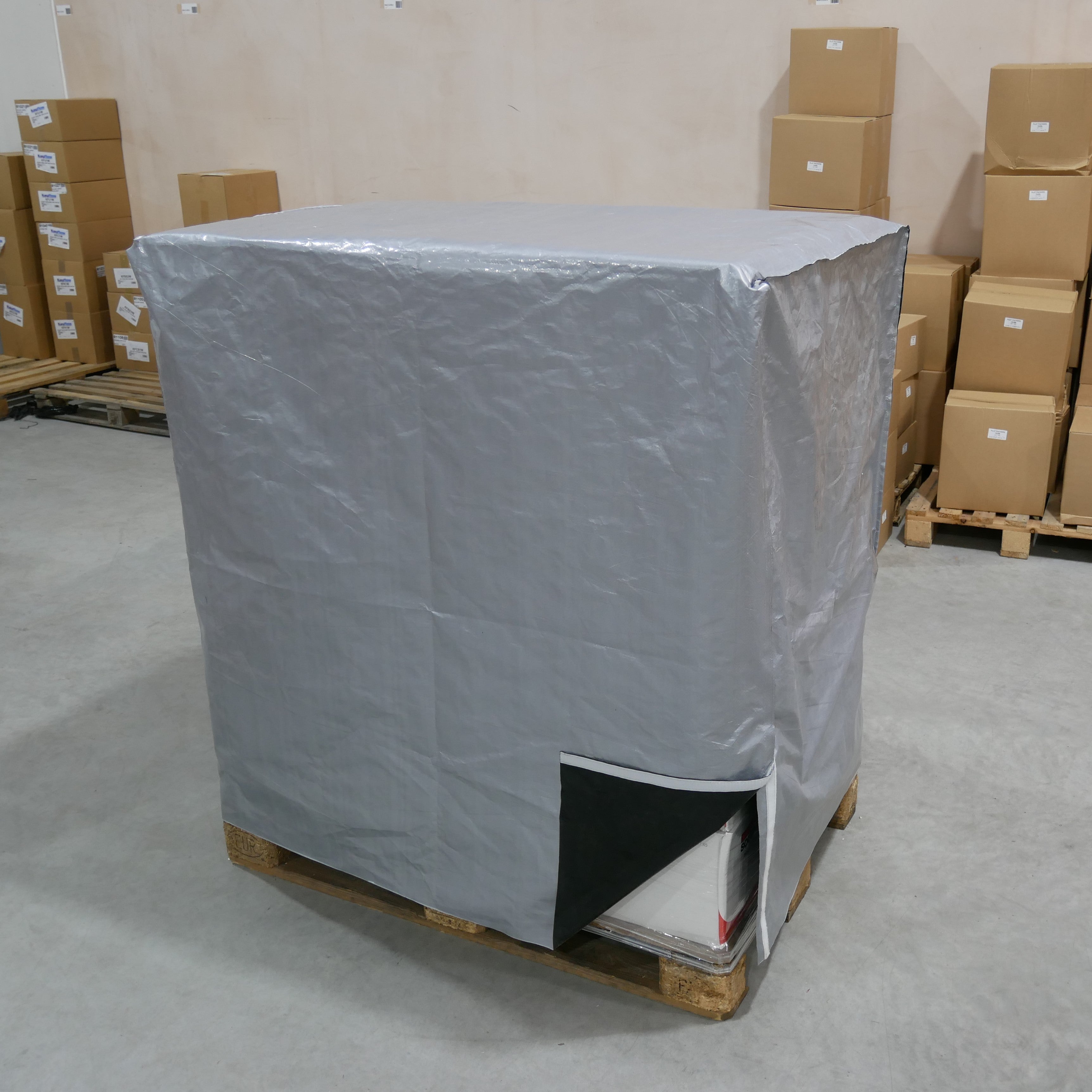 Palband Pallet Covers - Lightweight Polyethylene Material To suit UK Pallets