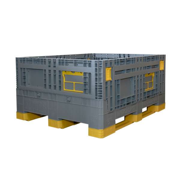  Palboxx Collapsible Pallet Box 1200mm x 1000mm x 597mm - 3 Runners