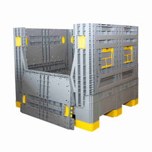 Load image into Gallery viewer, Palboxx Collapsible Pallet Box 1200mm x 1000mm x 980mm - 3 Runners
