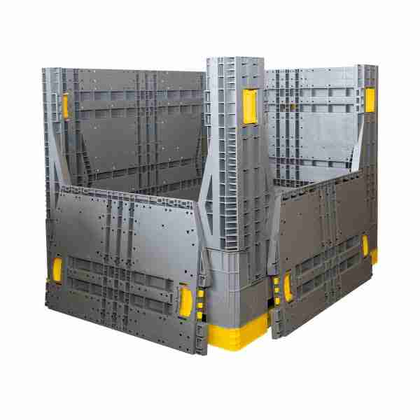 Palboxx Collapsible Pallet Box 1200mm x 1000mm x 980mm - 3 Runners