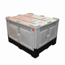 Load image into Gallery viewer, Palboxx Collapsible Pallet Box 1200mm x 1000mm x 800mm - 2 runners
