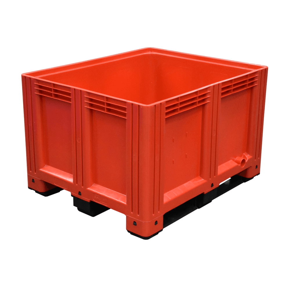 Palboxx Coloured Rigid Pallet Box 1200mm x 1000mm x 765mm – 3 Runners