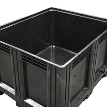 Load image into Gallery viewer, Palboxx Recycled Plastic Rigid Pallet Box 1200mm x 1000mm x 765mm – 3 Runners
