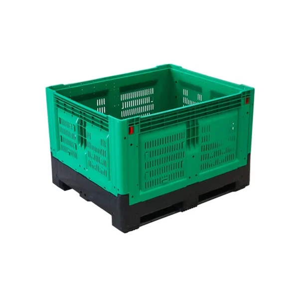 Palboxx Vented Plastic Folding Pallet Box